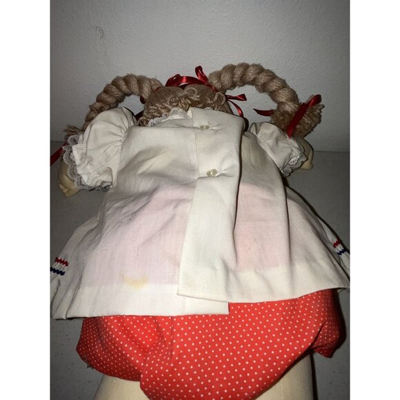 VINTAGE 1985 Signed Xavier Roberts The Little People Cabbage Patch Doll 22 USA - Picture 5 of 8